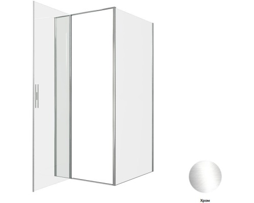 Душевой уголок Allen Brau Priority 90x100 3.31025.00 + 3.31046.00 хром