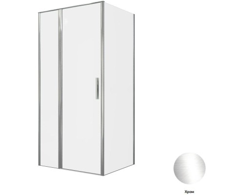Душевой уголок Allen Brau Priority 100x80 3.31028.00 + 3.31040.00 хром