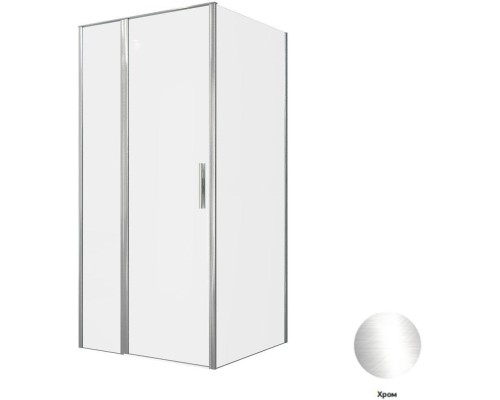 Душевой уголок Allen Brau Priority 100x90 3.31028.00 + 3.31043.00 хром