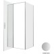 Душевой уголок Allen Brau Priority 100x90 3.31029.BA + 3.31044.BA серебро браш