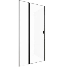 Душевой уголок Allen Brau Priority 100x100 черный браш, стекло 8 мм