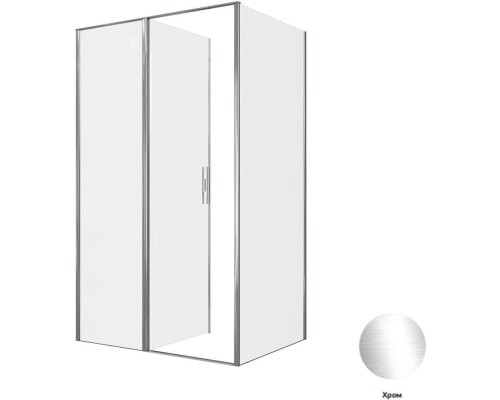 Душевой уголок Allen Brau Priority 120x90 3.31031.00 + 3.31043.00 хром