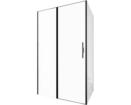 Душевой уголок Allen Brau Priority 120x90 3.31033.BBA + 3.31045.BBA черный браш