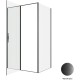 Душевой уголок Allen Brau Priority 120x90 3.31033.BBA + 3.31045.BBA черный браш