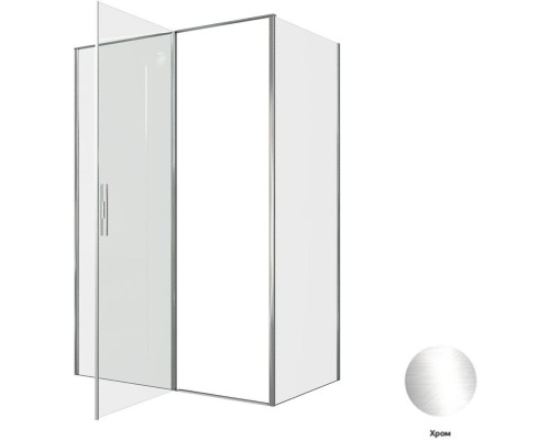Душевой уголок Allen Brau Priority 140x80 3.31034.00 + 3.31040.00 хром