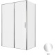 Душевой уголок Allen Brau Priority 140x80 3.31034.00 + 3.31040.00 хром