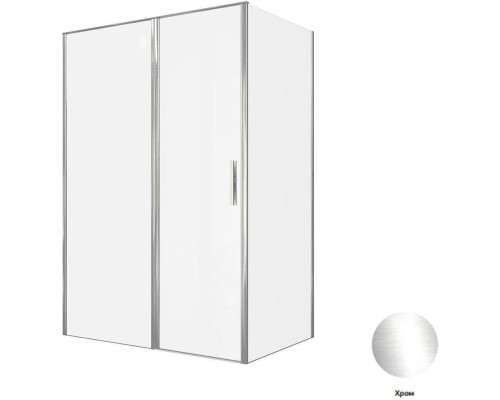 Душевой уголок Allen Brau Priority 140x90 3.31034.00 + 3.31043.00 хром