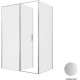 Душевой уголок Allen Brau Priority 140x90 3.31035.BA + 3.31044.BA серебро браш