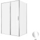 Душевой уголок Allen Brau Priority 140x100 3.31034.00 + 3.31046.00 хром