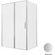 Душевой уголок Allen Brau Priority 140x100 3.31035.BA + 3.31047.BA серебро браш