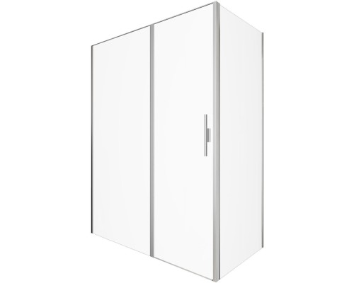 Душевой уголок Allen Brau Priority 160x80 3.31038.BA + 3.31041.BA серебро браш