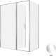 Душевой уголок Allen Brau Priority 160x90 3.31037.00 + 3.31043.00 хром