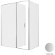 Душевой уголок Allen Brau Priority 160x90 3.31038.BA + 3.31044.BA серебро браш