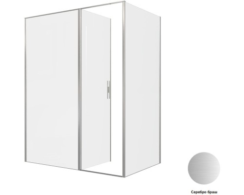 Душевой уголок Allen Brau Priority 160x100 3.31038.BA + 3.31047.BA серебро браш