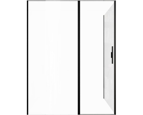 Душевой уголок Allen Brau Priority 160x100 3.31039.BBA + 3.31048.BBA черный браш