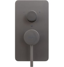 5.31A11-MG PRIORITY X3 Смеситель встр. 3 выхода, Kerox,Easy box,графит браш (323751)