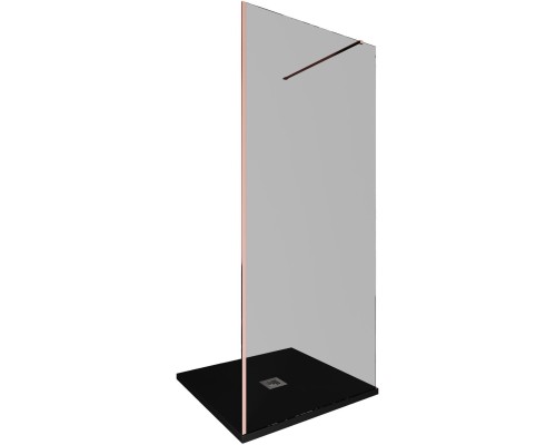 3.21012.60.T INFINITY 1, Walk in 8мм, 900(875-885мм) тонир. 8мм,медь браш (323804)