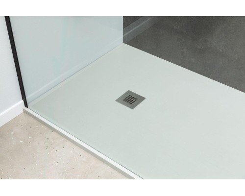 3.21027.BBA INFINITY 1, Walk in 8мм, 1400(1375-1385мм) прозр. 8мм,черный браш (323819)
