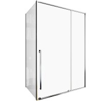 Душевой уголок Allen Brau Fantasy 140x80 хром, стекло 8 мм