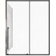 Allen Brau FANTASY 2.0, Ограждение набор 8 мм: 1600(дверь) х 900(боковое стекло), черн.мат (325979)