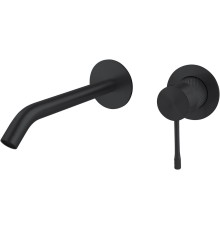 5.31C03-31 PRIORITY 4.0 Cмеситель для умыв. встраив.,круг.накл.,Kerox,EASY BOX,черн.мат (330910)