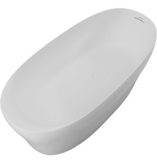 Ванна из искусственного камня Allen Brau Solid Stone Krion Oval 170x80 2.35003.21