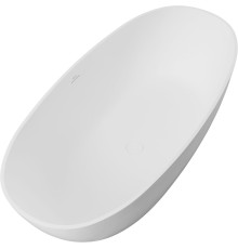 Ванна из искусственного камня Allen Brau Solid Stone Krion Oval 170x80 2.35003.21