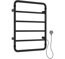 Полотенцесушитель электрический Allen Brau Priority 640х475 7.31000-31 черный electroplating