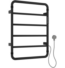 Полотенцесушитель электрический Allen Brau Priority 640х475 7.31000-31 черный electroplating