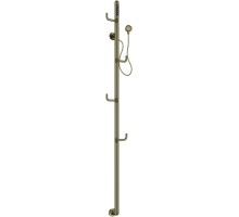 Полотенцесушитель электрический Allen Brau Liberty 1659х182 7.33001-GB золото браш
