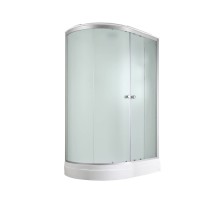 Душевая кабина AvaCan D2012R AVA 120x80 правая, без крыши, стекла матовые, профиль хром