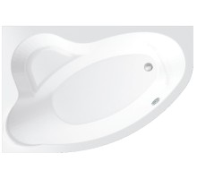 Ванна акриловая ROSA 150*100 левая, с ножками Standard, BONITO HOME, BH-RA-101-150L/St, Польша