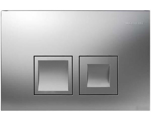 Пластиковая панель клавиша смыва для унитаза, кнопка Geberit Delta50 115.135.21.1 хром
