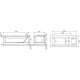 Акриловая ванны Jacob Delafon Sofa 170x70 I E60518RU-00