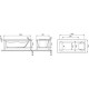 Акриловая ванны Jacob Delafon Sofa 150x70 I E6D300RU-00
