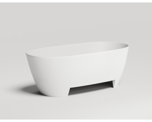 Ванна отдельностоящая каменная LoveForm LOFO 170x80 Solid Surface белый матовый UM12122