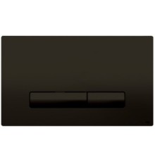 Кнопка смыва механическая OLI Glam 139181 черная soft-touch OliPure / Fresh