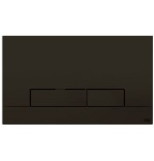 Кнопка смыва механическая OLI Narrow 148303 черная soft-touch OliPure / Fresh