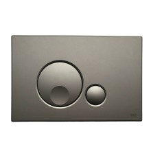 Кнопка смыва механическая OLI Globe 152953 серая soft-touch