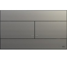 Кнопка смыва механическая OLI Slim 057141 INOX (нержавеющая сталь)