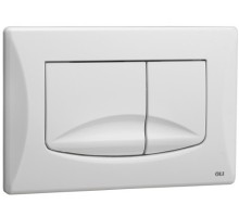 Кнопка смыва механическая OLI River Dual 638501 белая