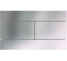Кнопка смыва механическая OLI Slim 659046 хром матовый