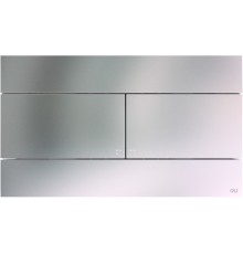 Кнопка смыва механическая OLI Slim 659046 хром матовый