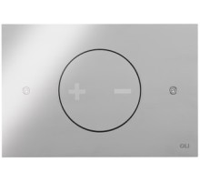 Кнопка смыва механическая OLI INOX-X02 660002 сталь хром (антивандальная)