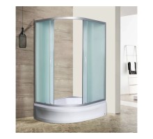 Душевое ограждение River Don 90/70/24 MT R  90x70 с поддоном ,стекло матовое, профиль хром 