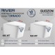 RIVER GUDZON 485 MB Унитаз подвесной. Черный матовый.