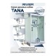 Душевая кабина RIVER TANA 90*90*217 Квадратная профиль Черный