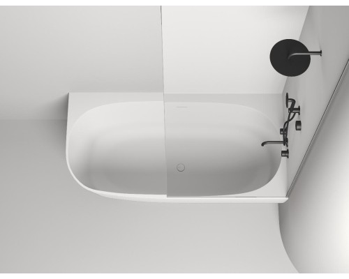 Ванна пристенная угловая Salini S-Sense Глянцевое SOFIA 1700x850мм I 102514G Ванна пристенная угловая Salini S-Sense Глянцевое SOFIA 1700x850мм I 102514G
