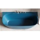 Ванна пристенная белая Salini S-Stone Матовое SOFIA 1600x800мм I 102527M