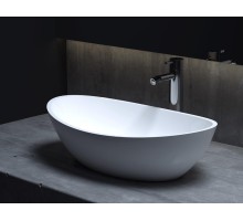 Раковина накладная Salini S-Stone Матовое NOEMI 555x340мм I 1101203SM
